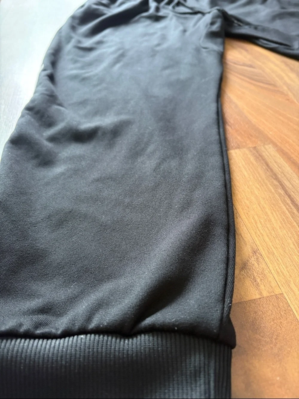 adidas Men’s Black Jogger Sweatpants with Logo Size XL